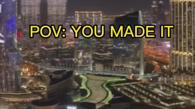 Pov You made it