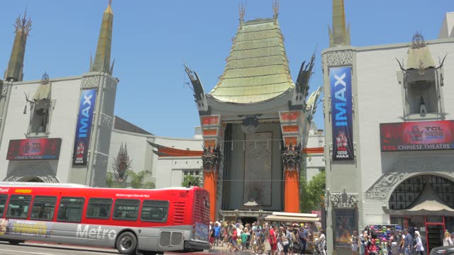 The Chinese Theater on Hollywood Boulevard, California