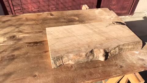 OLIVE CUTTING BOARD Do it yourself and transparent epoxy resin