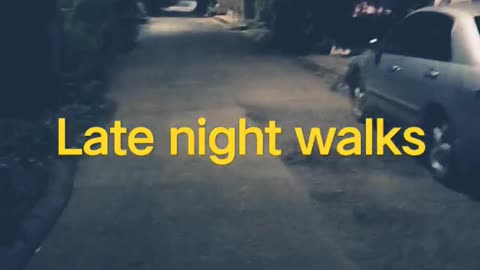 Late night walks on Davao city