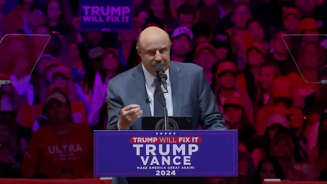 Dr. Phil at MSG says Trump isn't a bully: 'I am an expert about bullying'