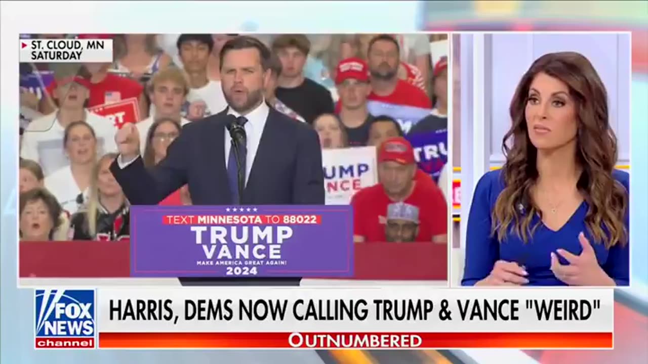 Morgan Ortagus Applauds JD Vance's Family Values and Military Service πΊπΈπ¨βπ©βπ§βπ¦