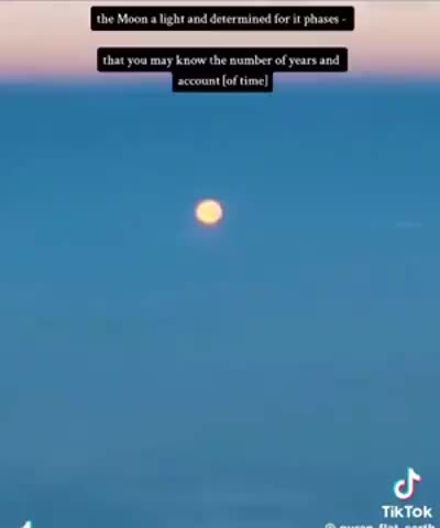 The Moon BELOW the Horizon