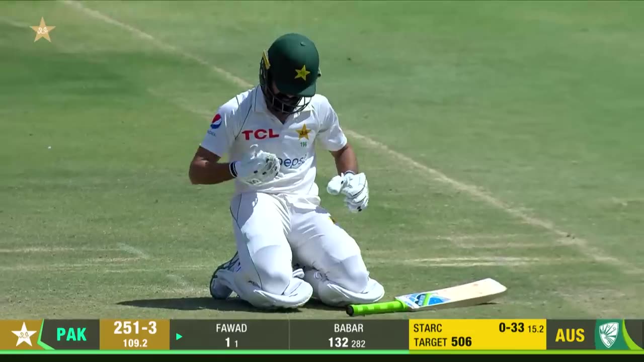 Babar Azam great test bating, match saving 196