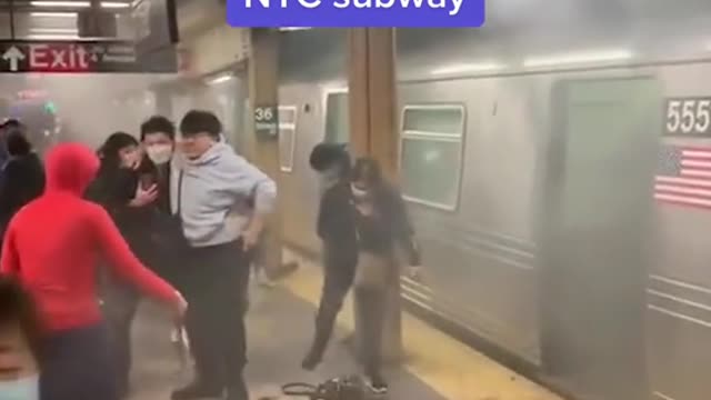 At least 16 injured durn ng n NYC subway