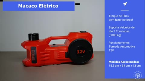 Kit Macaco Elétrico | Stamaco HOME - Ficha Técnica