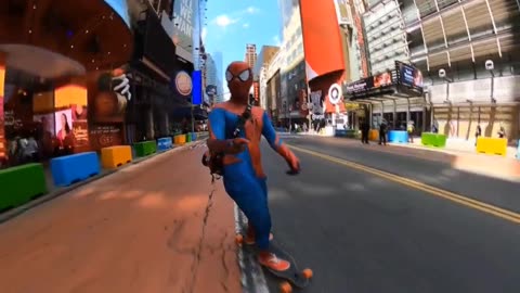 Spiderman skate nyc