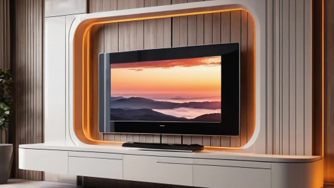 Futuristic TV UNIT designs