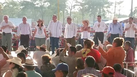 Entrega de 'Crédito Ganadero a la Palabra', desde Macuspana, Tabasco 22 de Febrero 2019