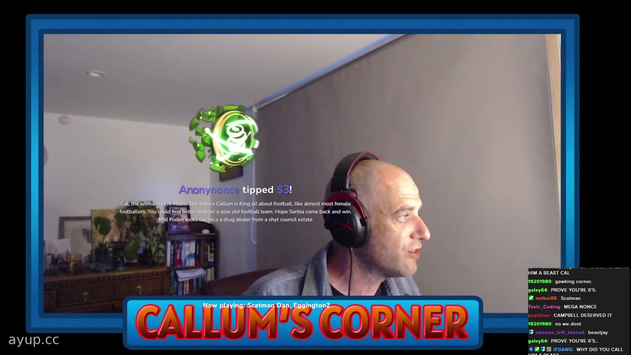 ayupcc - Callum's Corner - 16/06/24 - England Vs Serbia Euros W