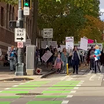 Seattle March for freedom! 10/18/21