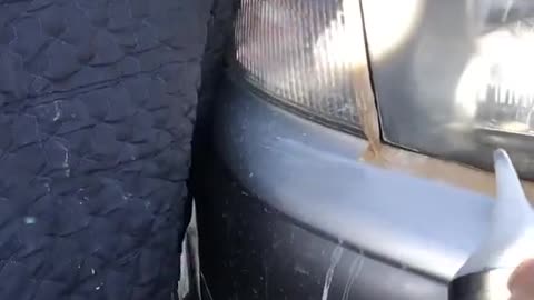 Maintenance and repair of car beauty care kit