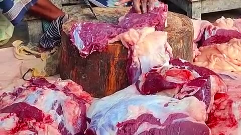 Excellent meat ,🥩cutting