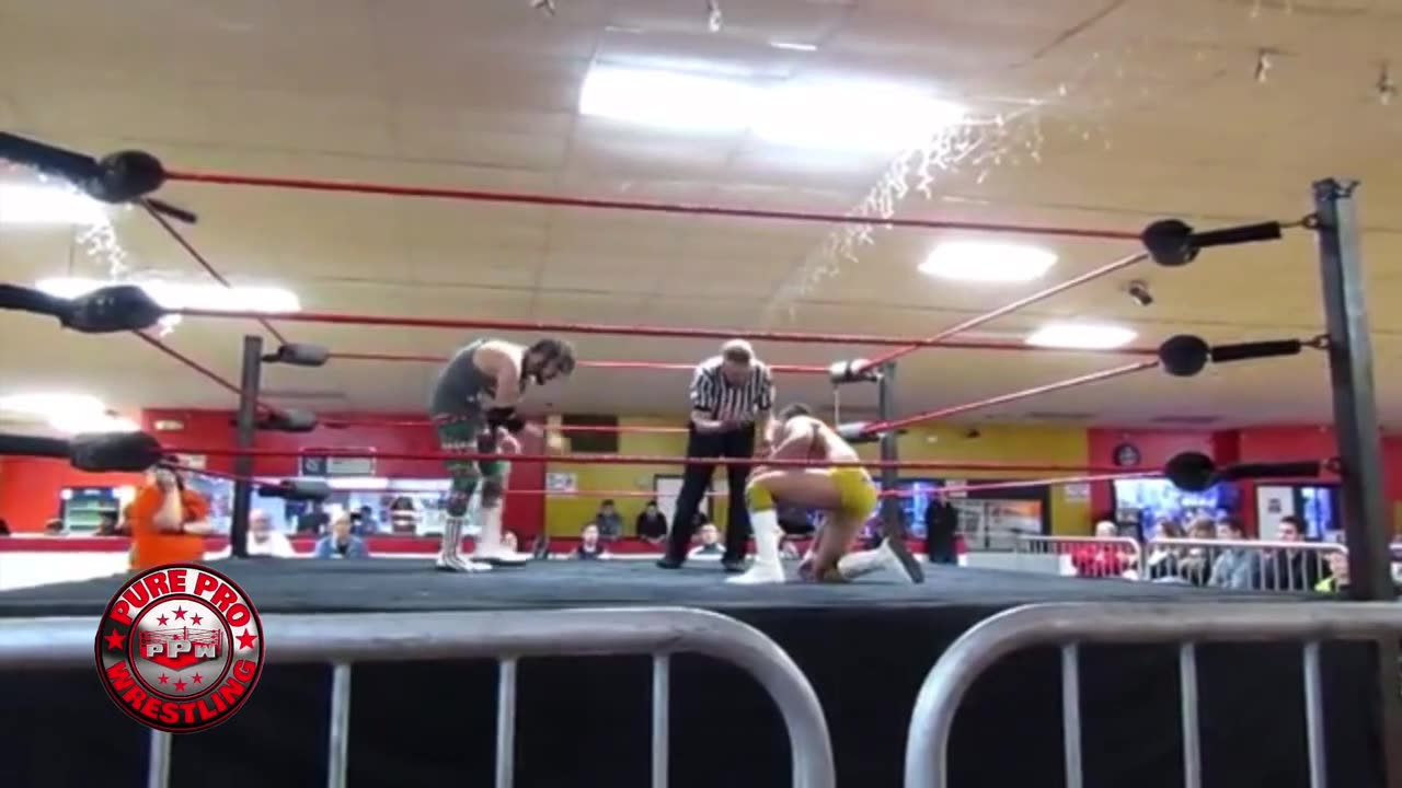 Pure Pro Wrestling:(Cruiserweight Championship)(C)Court Montgomery vs Yela Man