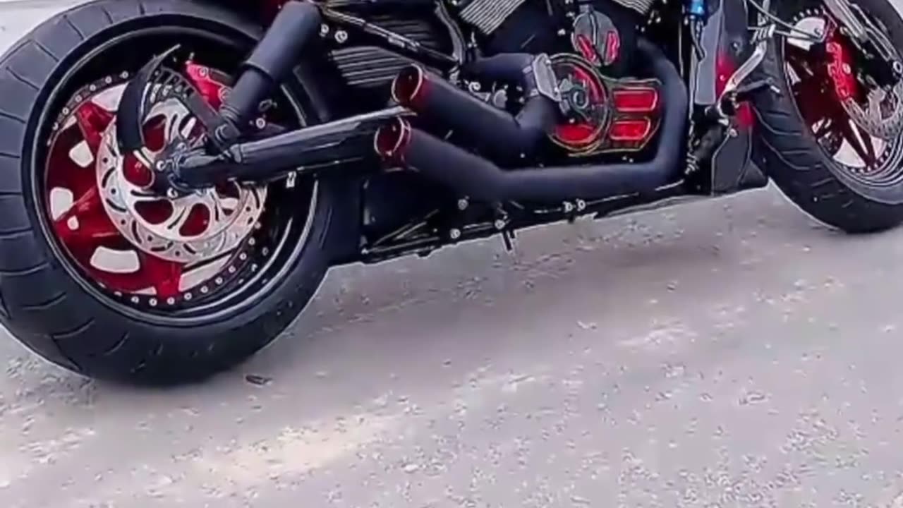 Harley Davidson bike Driving