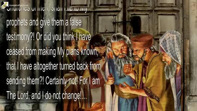 I will steal away My Elect... Those who obey Me rather than Men 🎺 Trumpet Call of God