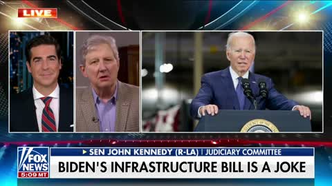John Kennedy If you want something screwed up, Biden's your man