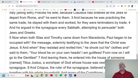 Study in Corinthians - Session 1