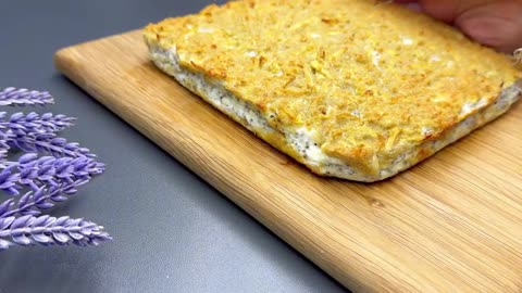 Dietary cottage cheese cake without sugar and white flour! Delicious and quick for tea!