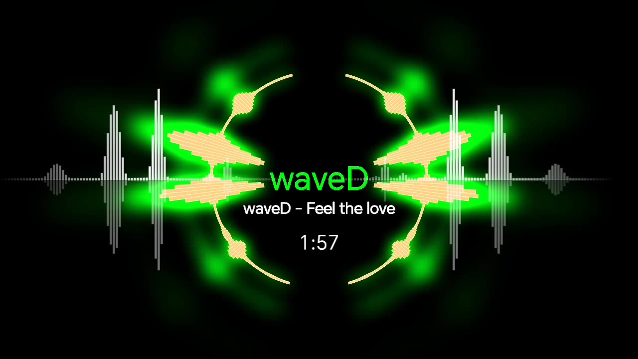 waveD - Feel the Love ❤️ | AI-Generated Melody 🎵 | AI-Music