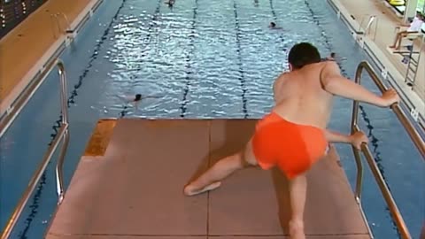 Dive Mr. Bean Funny Video