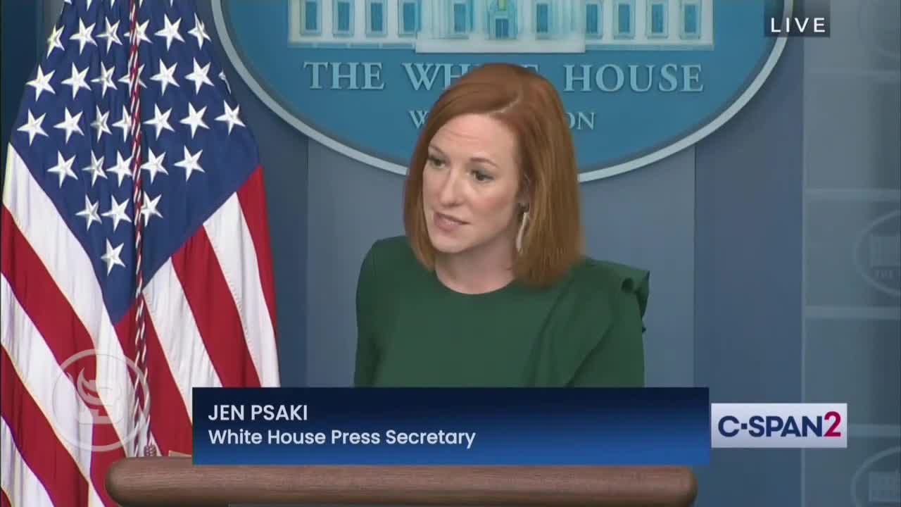 Biden's Press Sec Jen Psaki clearly has no brain