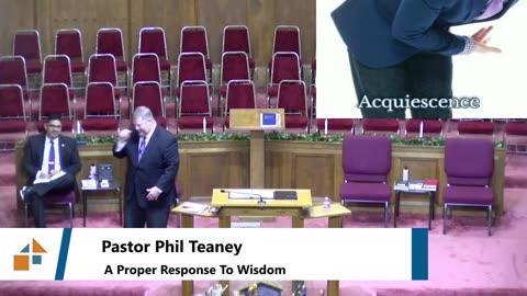 Pastor Phil Teaney // A Proper Response To Wisdom