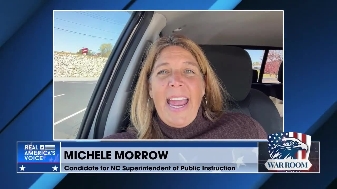Michele Morrow Discusses Her Race In NC And The Record Breaking Early Voting Numbers