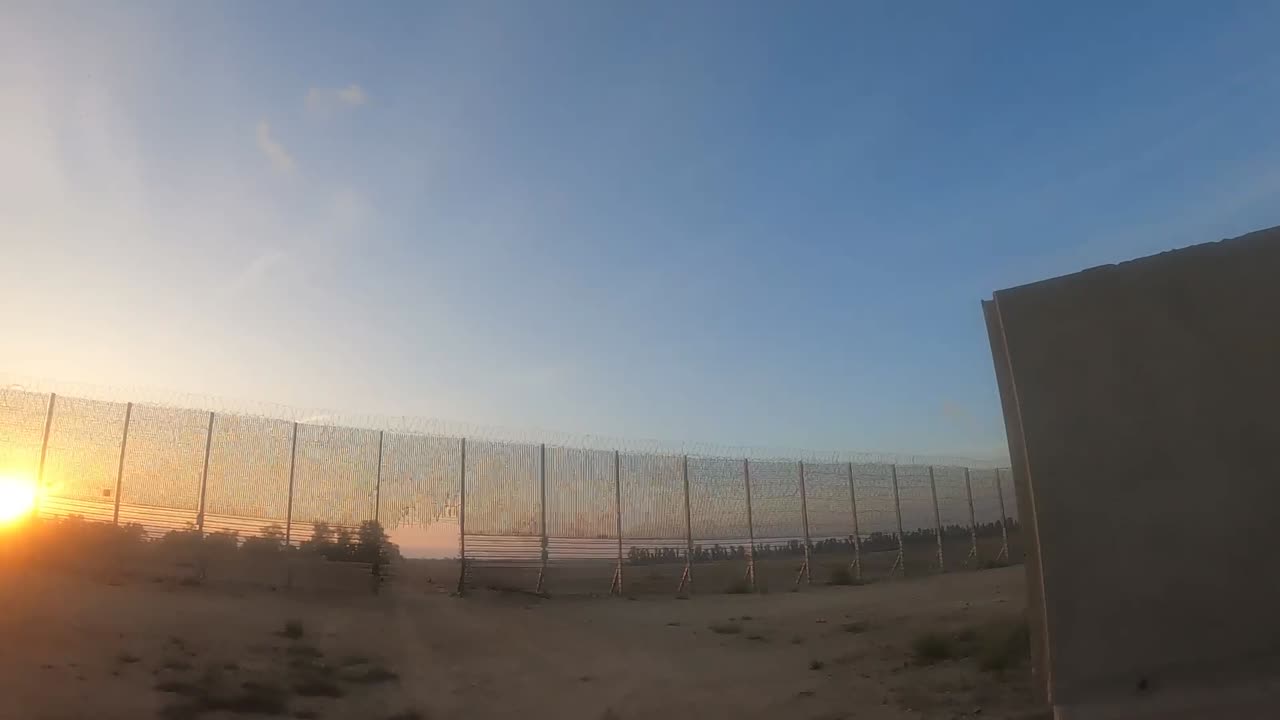 Terrorists entering Israel on a motorcycle