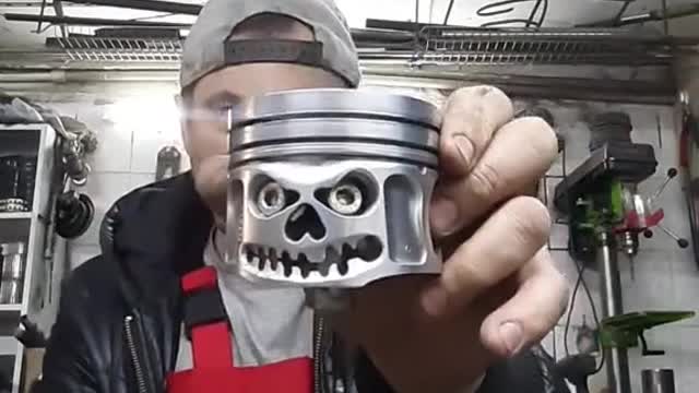 Piston making artwork