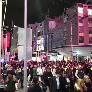 Australian Citizens Protest in Response to Authoritarian Pandemic Policies