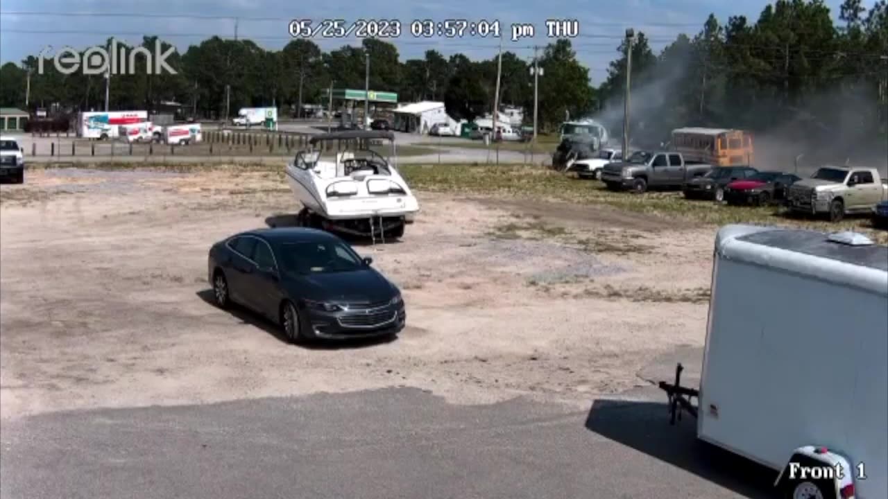 Multiple injuries reported after school bus collides with tanker in South Carolina