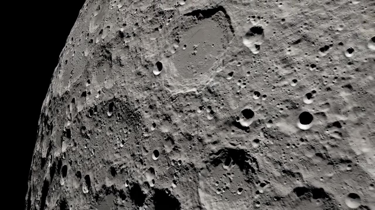 Apollo 13 Views of the Moon in 4K