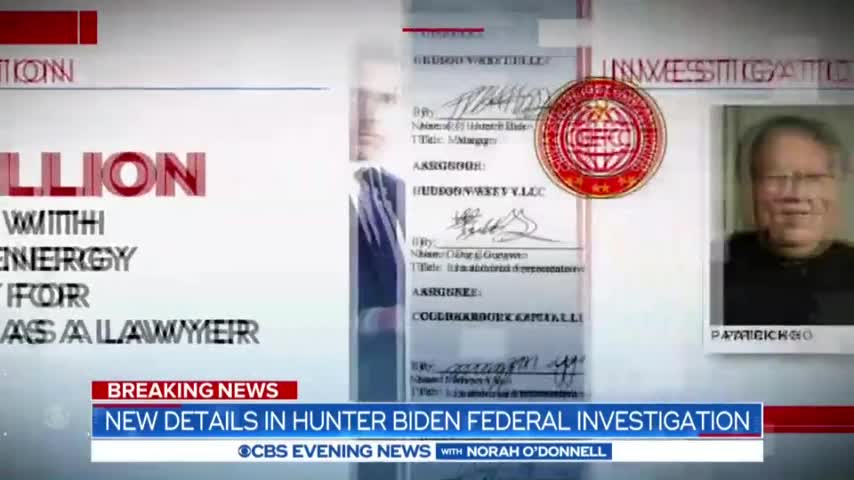 CBS News: Hunter Biden Investigation Tied To International Bribery & Money Laundering