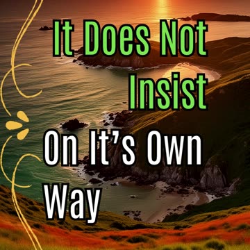 Love's Amazing Nature