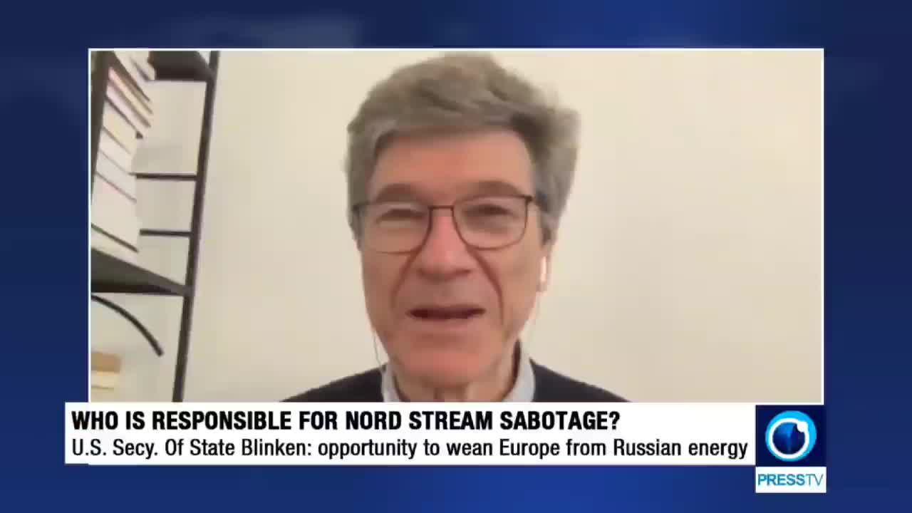 Jeffrey Sachs: "US has long been in the business of blowing up other countries' infrastructure."