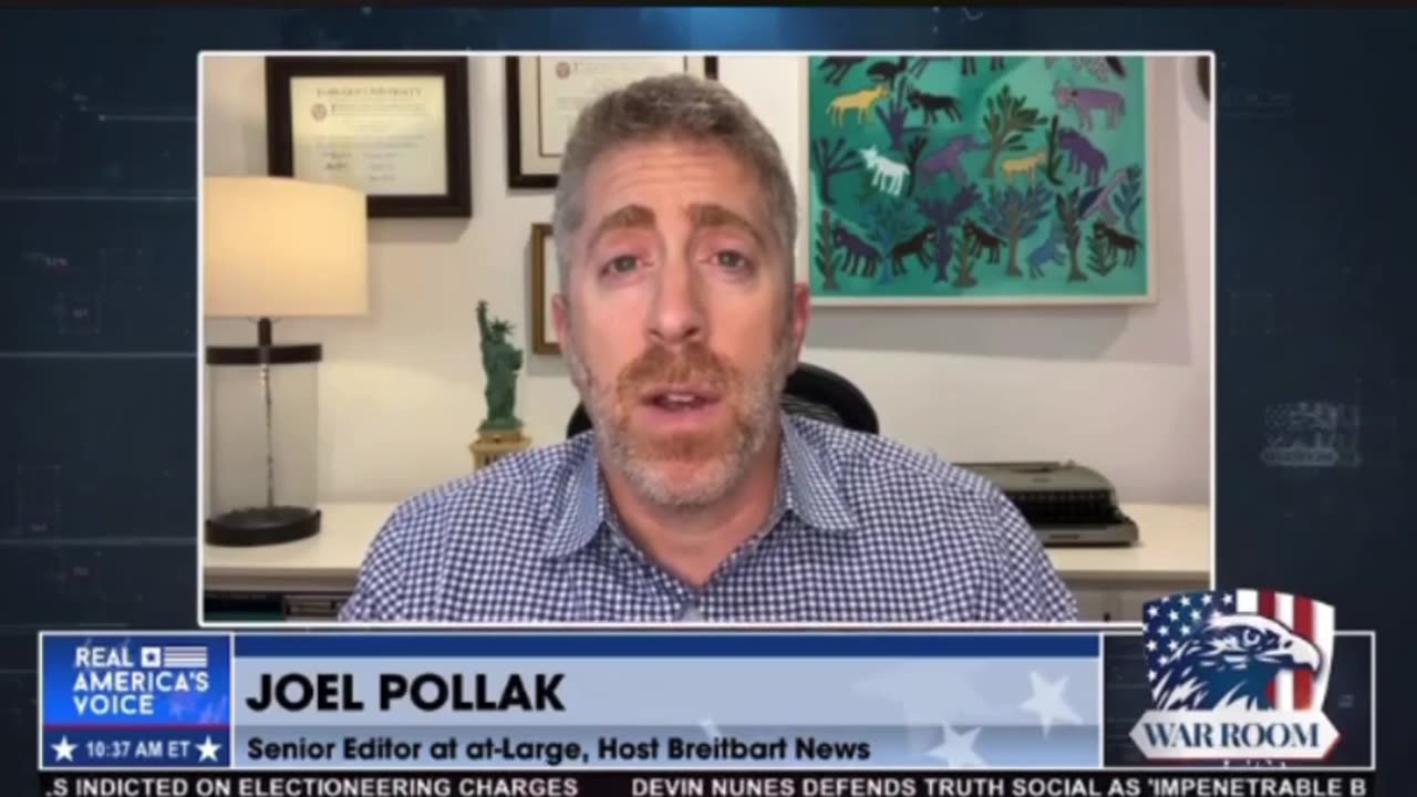 Joel Pollock Senior editor at large host Breitbart news