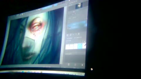 [Cyraxx Youtube 2021-5-26] Showing Explaining how i o my art 1st hand