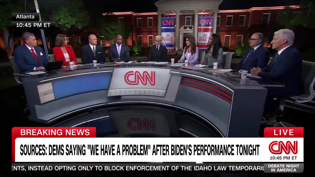 CNN feels like Biden's funeral "It's not just panic, it's pain." Biden didnt do well