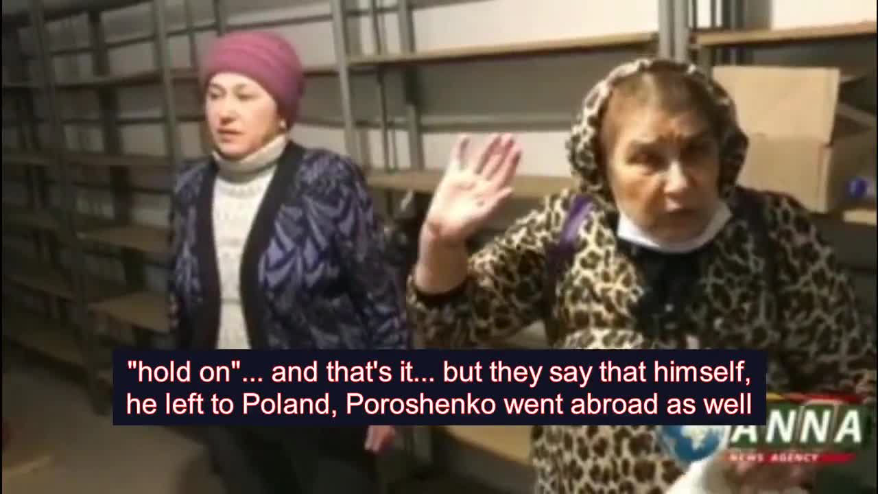 Authorities have abandoned civilians. They are used as human shields by the nationalist battalions