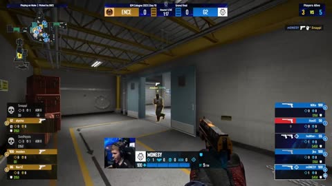Counter-Strike: Global Offensive - m0NESY - 3 USP kills on the bombsite A defense (pistol, ESLCS