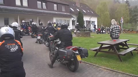 Edersee Ausfahrt 4. Treffen guzzi-forum.de