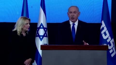 Netanyahu says he won election