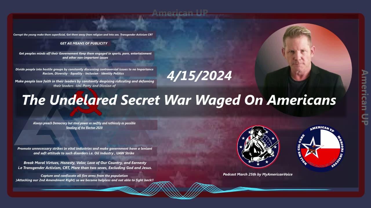 United States is facing an undeclared and Secret War