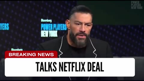 Roman Reigns Speaks Out On WWE Netflix Deal