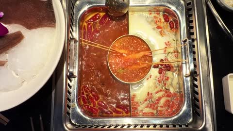 Sichuan hot pot