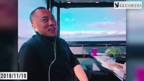 20181110文贵先生视频：距离王健发布会还有9天 文贵海上吃火锅给大家报平安(政事小哥版)