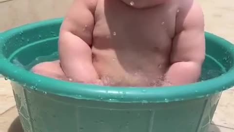 Cute baby funny