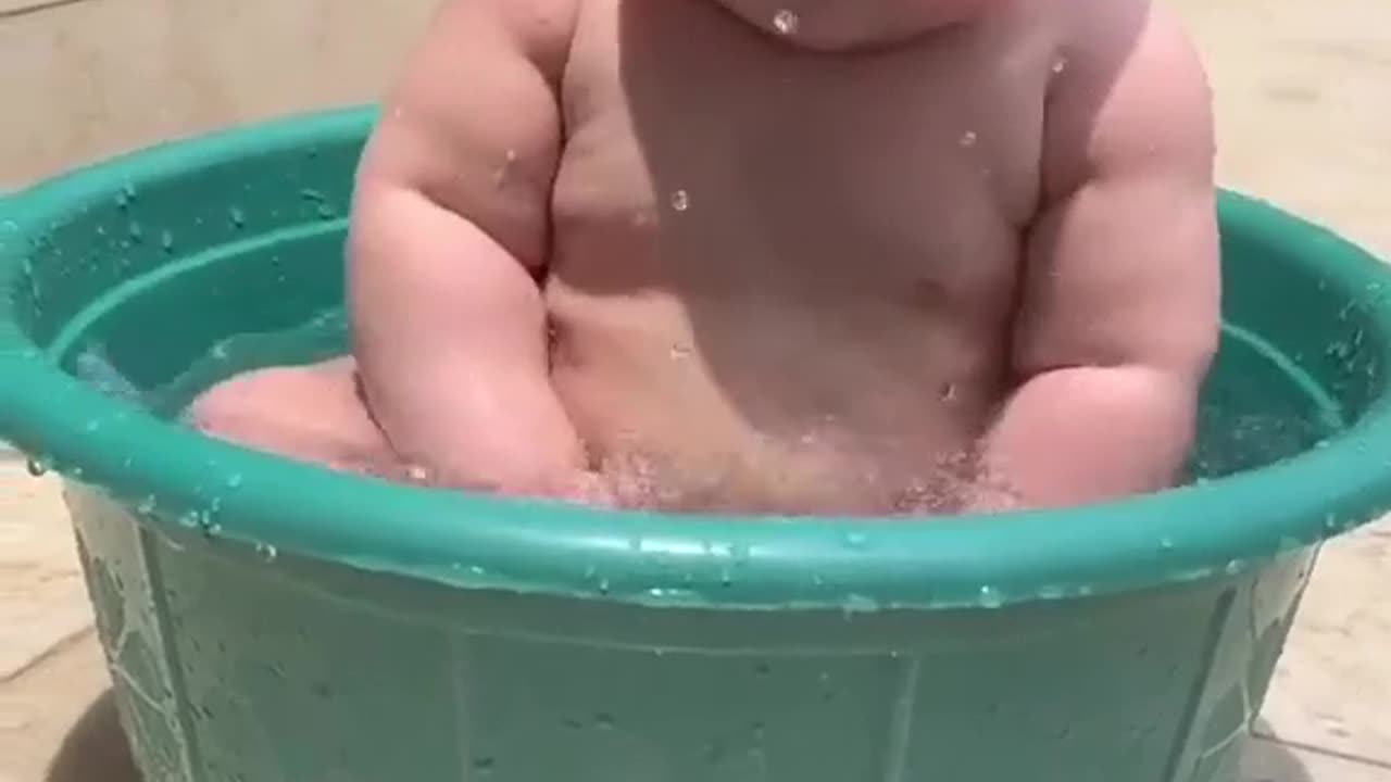 Cute baby funny