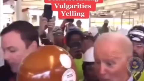 When Biden shushed a woman.